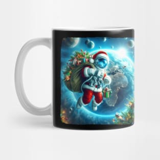 Santa Astronaut Mug